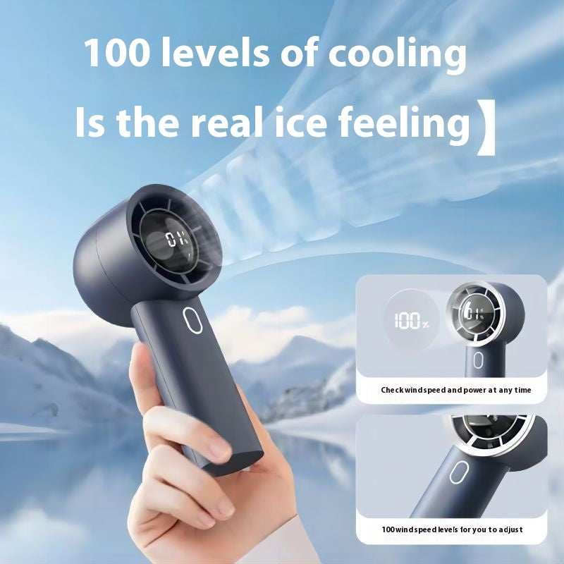 Usb Rechargeable Handheld Fan Ultra-long Life Battery