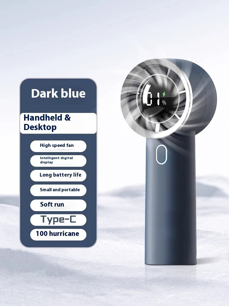 Usb Rechargeable Handheld Fan Ultra-long Life Battery
